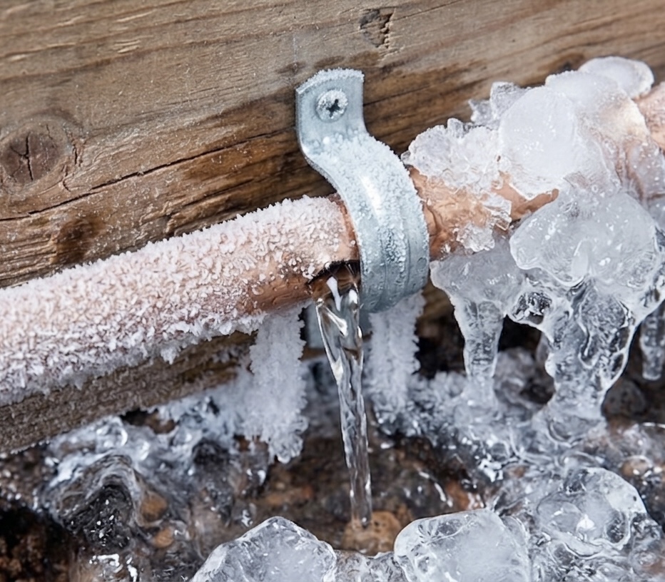 Frozen Pipes in Huntingdon